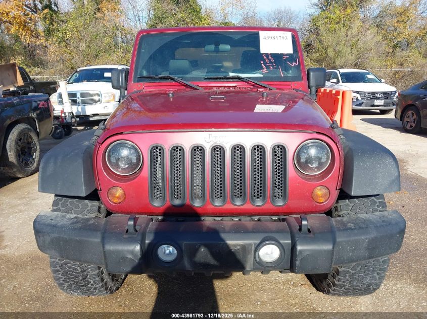 2012 Jeep Wrangler Sport VIN: 1C4AJWAG3CL231056 Lot: 43981793