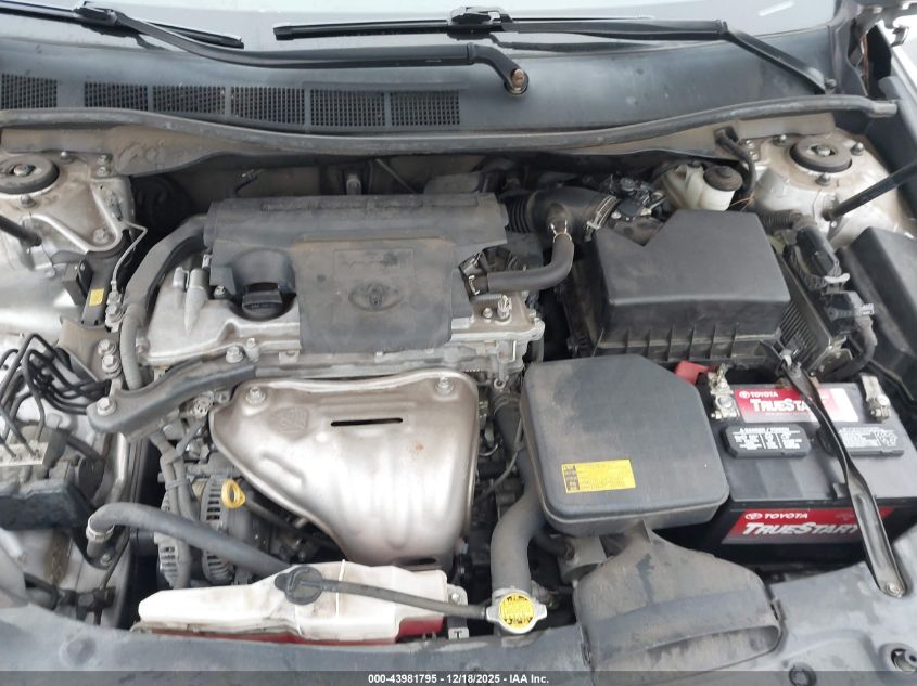 2012 Toyota Camry Le VIN: 4T1BF1FK7CU084221 Lot: 43981795