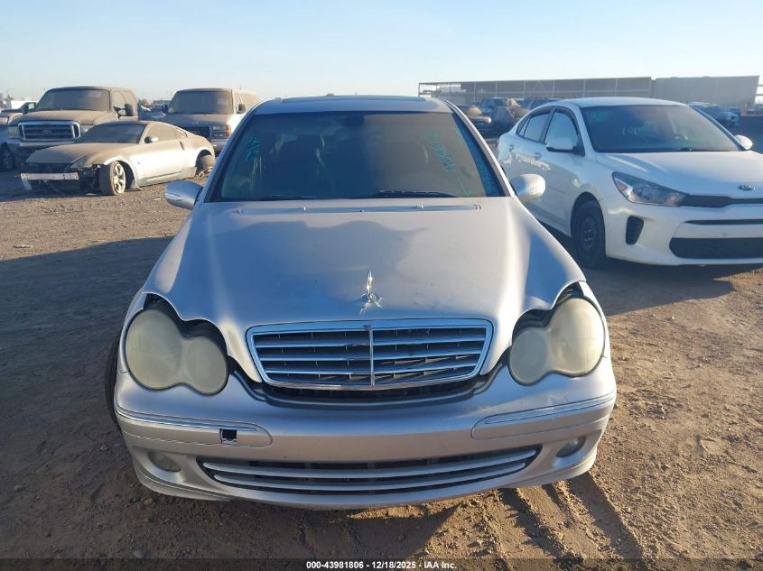 2006 Mercedes-Benz C 280 Luxury VIN: WDBRF54H56A860612 Lot: 43981806