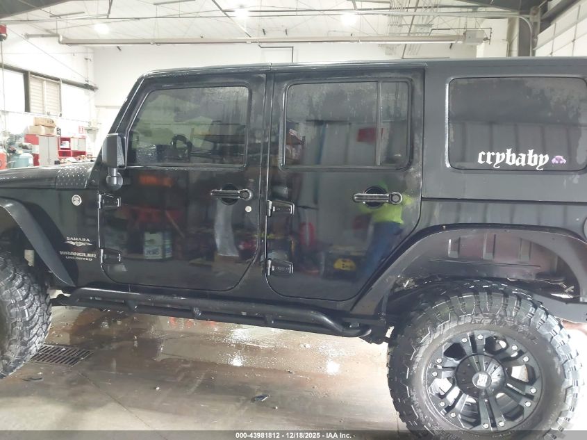 2007 Jeep Wrangler Unlimited Sahara VIN: 1J8GA59117L178344 Lot: 43981812