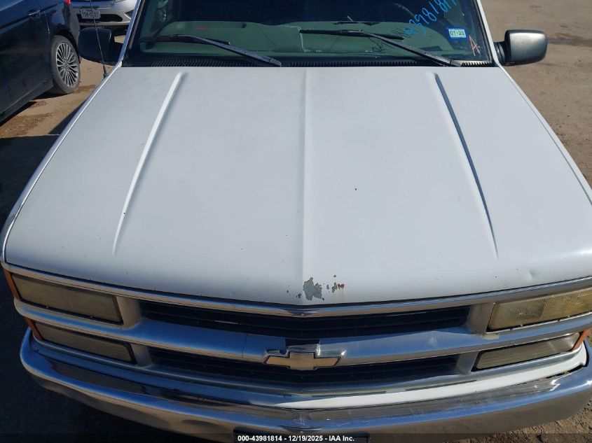 1998 Chevrolet C1500 Fleetside VIN: 1GCEC19M7WE184700 Lot: 43981814
