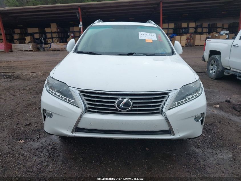 2013 Lexus Rx 350 VIN: 2T2ZK1BA8DC110461 Lot: 43981815