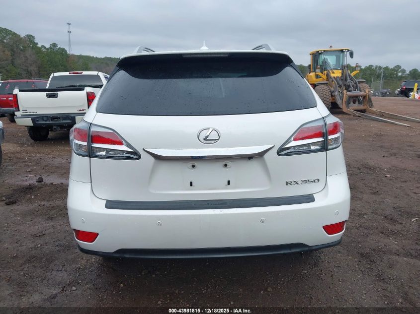 2013 Lexus Rx 350 VIN: 2T2ZK1BA8DC110461 Lot: 43981815