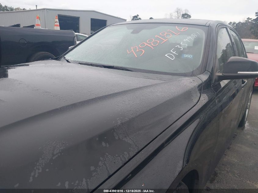 2013 BMW 328I VIN: WBA3A5C54DF359981 Lot: 43981816