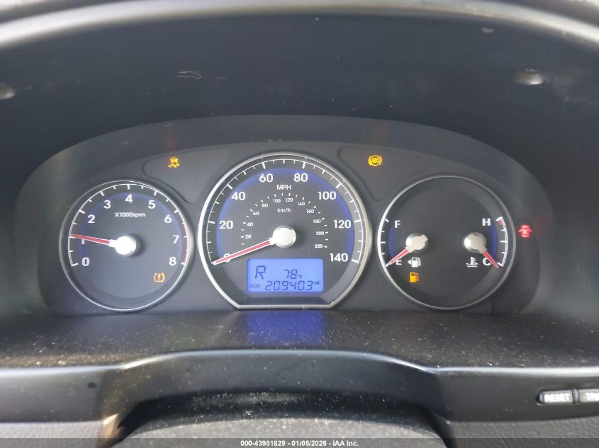 2010 Hyundai Santa Fe Gls VIN: 5NMSG3AB8AH391213 Lot: 43981829