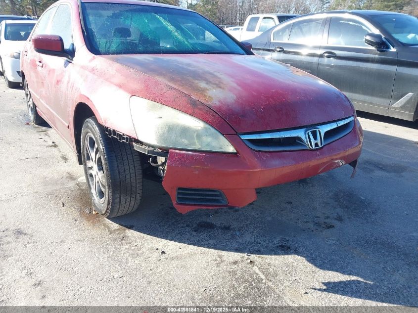 2007 Honda Accord 2.4 Se VIN: 1HGCM56357A102724 Lot: 43981841