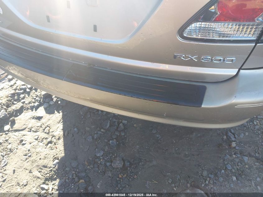 2002 Lexus Rx 300 VIN: JTJGF10U720139046 Lot: 43981845