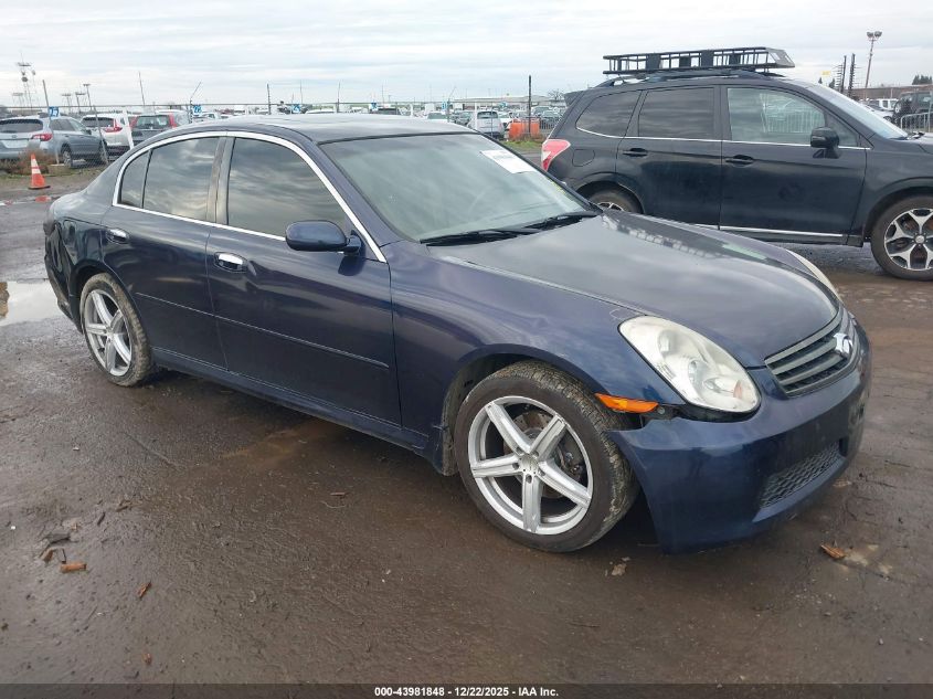 2005 Infiniti G35 VIN: JNKCV51E45M211111 Lot: 43981848