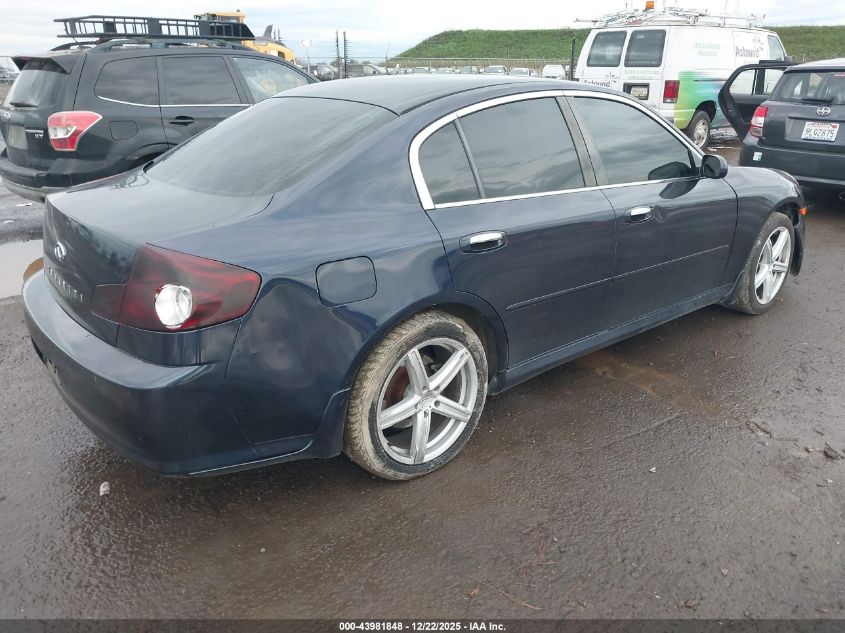 2005 Infiniti G35 VIN: JNKCV51E45M211111 Lot: 43981848