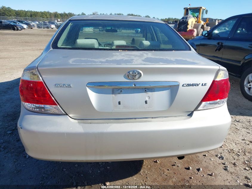 2006 Toyota Camry Le VIN: 4T1BE32KX6U664359 Lot: 43981855