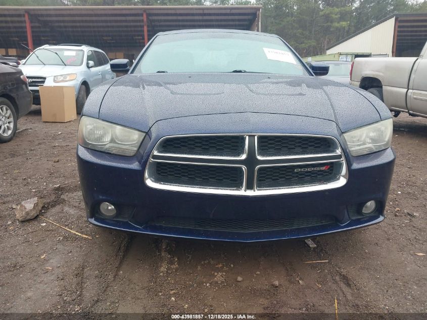2013 Dodge Charger Sxt VIN: 2C3CDXHG5DH696811 Lot: 43981857