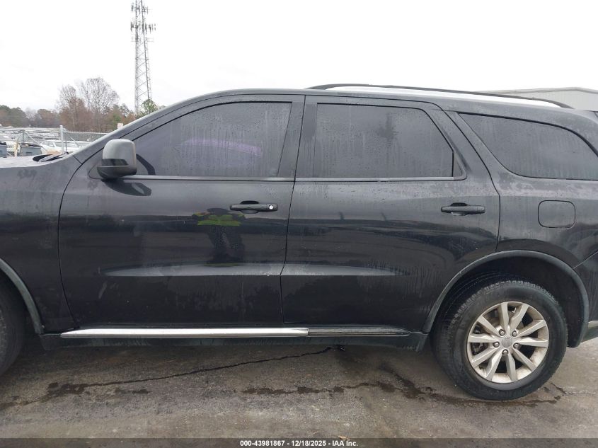 2015 Dodge Durango Sxt VIN: 1C4RDJAG4FC120386 Lot: 43981867