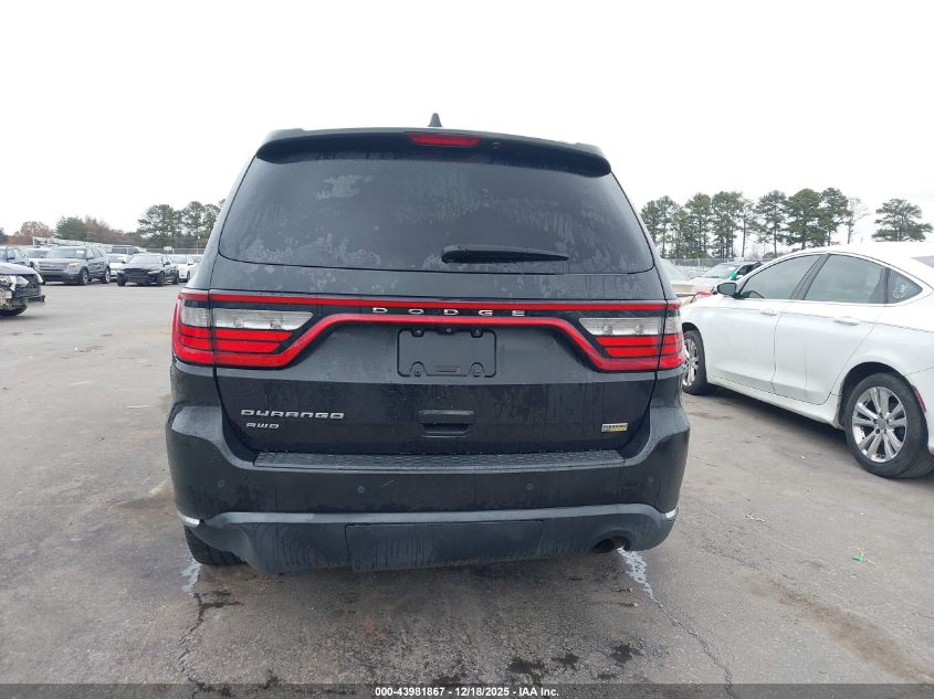 2015 Dodge Durango Sxt VIN: 1C4RDJAG4FC120386 Lot: 43981867
