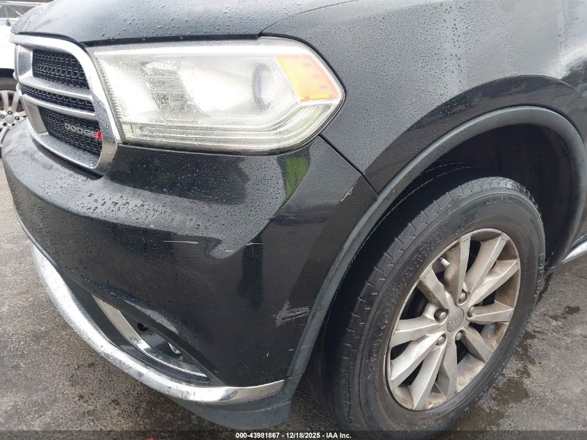 2015 Dodge Durango Sxt VIN: 1C4RDJAG4FC120386 Lot: 43981867