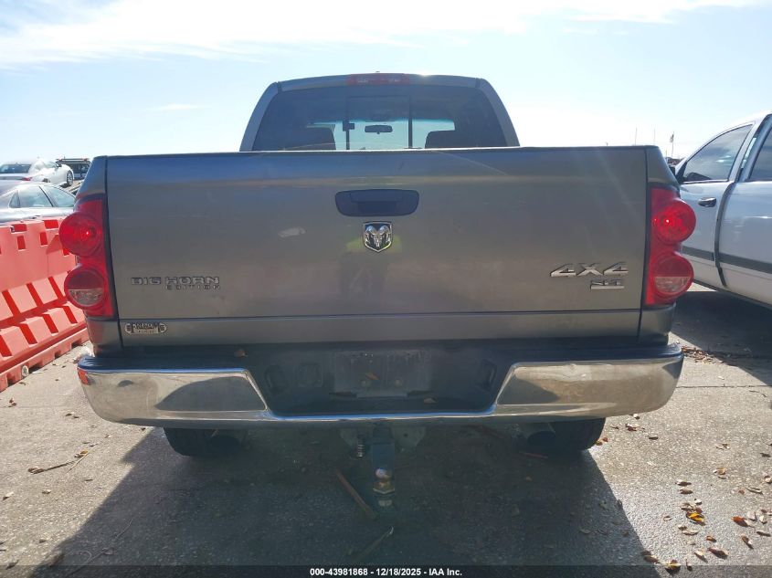 2007 Dodge Ram 2500 Slt/Trx4 Off Road/Sport/Power Wagon VIN: 1D7KS28D87J527686 Lot: 43981868