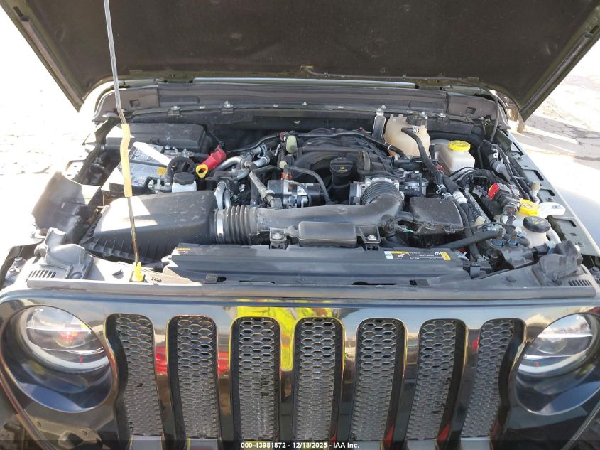 2022 Jeep Wrangler Unlimited Willys 4X4 VIN: 1C4HJXDG5NW113205 Lot: 43981872