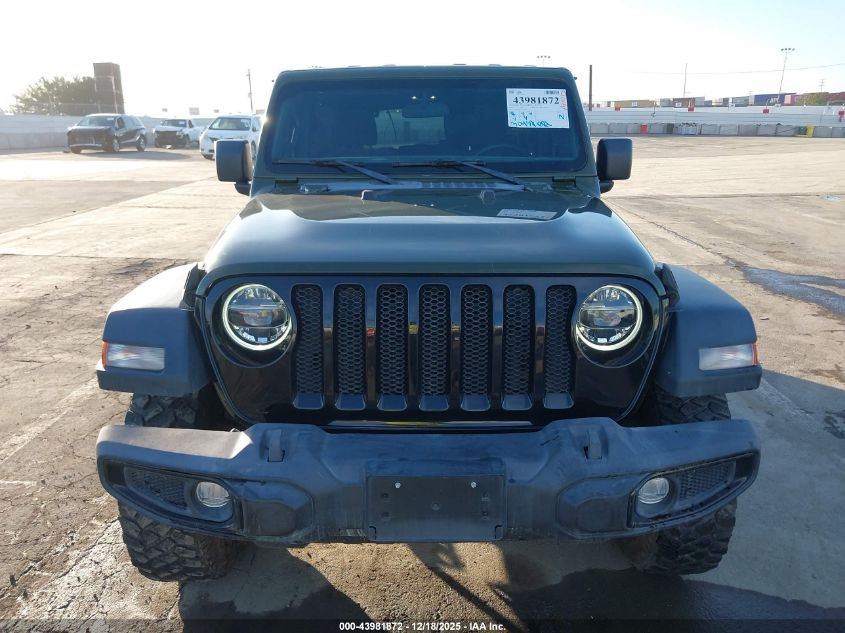 2022 Jeep Wrangler Unlimited Willys 4X4 VIN: 1C4HJXDG5NW113205 Lot: 43981872