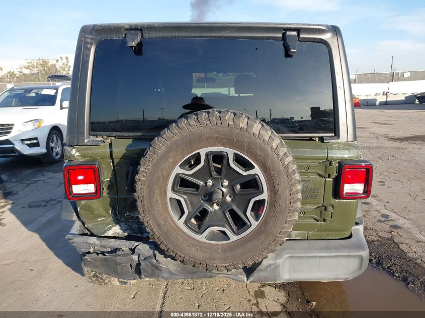 2022 Jeep Wrangler Unlimited Willys 4X4 VIN: 1C4HJXDG5NW113205 Lot: 43981872