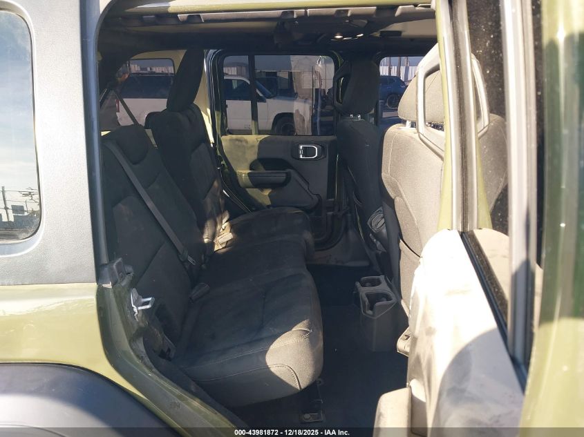 2022 Jeep Wrangler Unlimited Willys 4X4 VIN: 1C4HJXDG5NW113205 Lot: 43981872