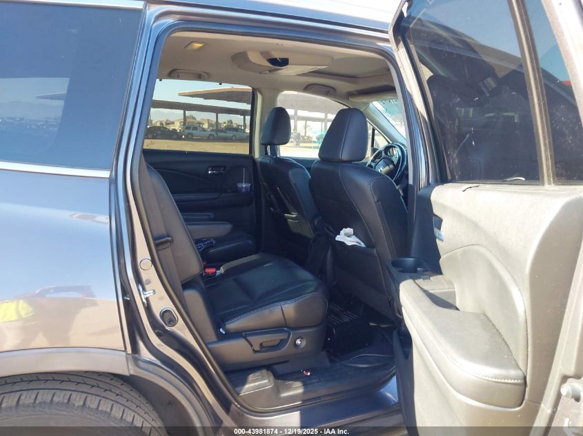 2019 Honda Pilot Touring VIN: 5FNYF5H63KB009416 Lot: 43981874