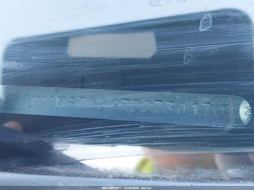 2007 Volvo S40 2.4I VIN: YV1MS382472273017 Lot: 43981877