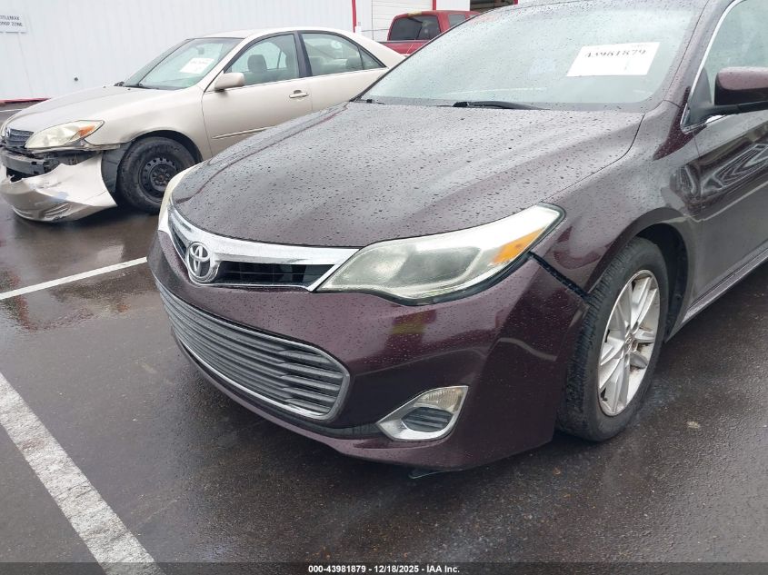2014 Toyota Avalon Xle VIN: 4T1BK1EB4EU086010 Lot: 43981879