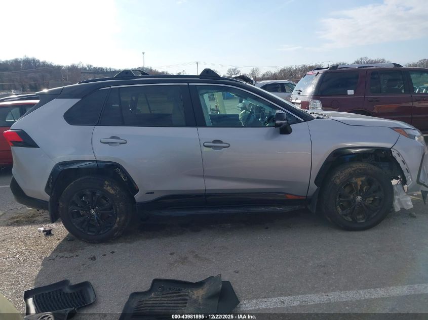 2024 Toyota Rav4 Hybrid Xse VIN: 4T3E6RFV3RU164492 Lot: 43981895