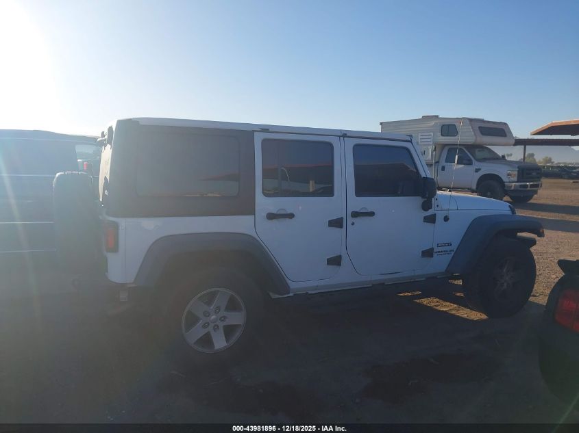 2015 Jeep Wrangler Unlimited Sport VIN: 1C4BJWDG9FL760919 Lot: 43981896