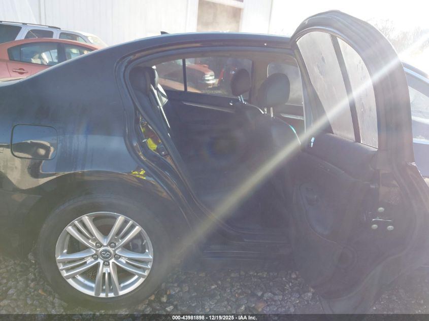 2012 Infiniti G37X VIN: JN1CV6AR9CM681161 Lot: 43981898