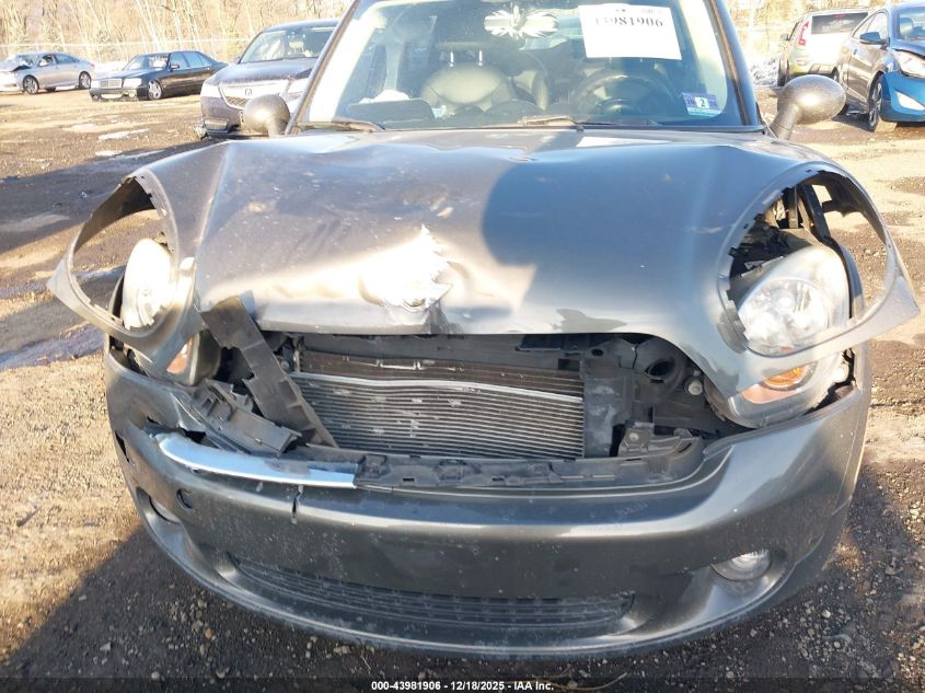 2012 Mini Cooper Countryman VIN: WMWZB3C58CWM02681 Lot: 43981906