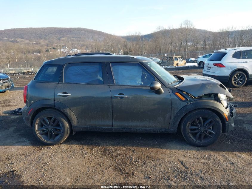 2012 Mini Cooper Countryman VIN: WMWZB3C58CWM02681 Lot: 43981906