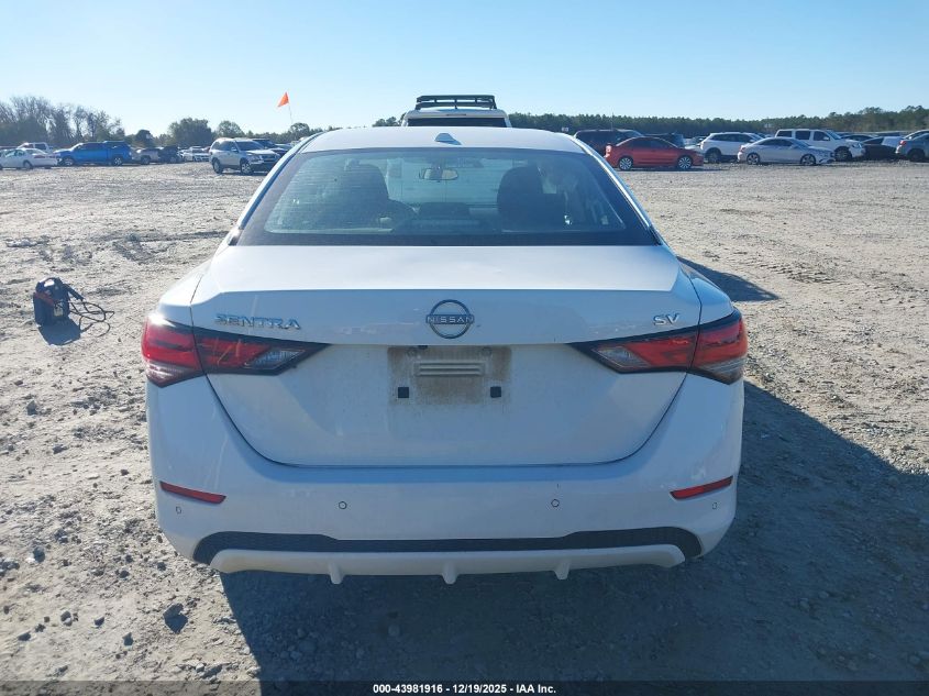 2024 Nissan Sentra Sv Xtronic Cvt VIN: 3N1AB8CV3RY205760 Lot: 43981916