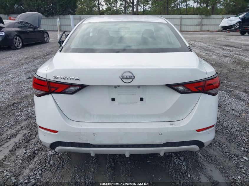 2025 Nissan Sentra Sv VIN: 3N1AB8CV6SY317541 Lot: 43981929