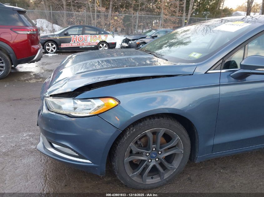 2018 Ford Fusion Se VIN: 3FA6P0T92JR133429 Lot: 43981933