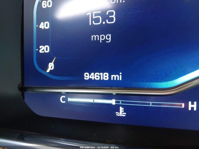 2023 Chevrolet Silverado 1500 Ltz VIN: 2GCUDGED4P1101826 Lot: 43981934