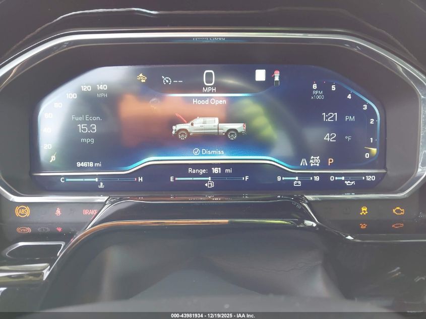 2023 Chevrolet Silverado 1500 Ltz VIN: 2GCUDGED4P1101826 Lot: 43981934