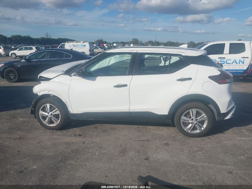 2022 Nissan Kicks S Xtronic Cvt VIN: 3N1CP5BV1NL515407 Lot: 43981937