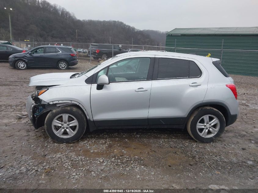 2020 Chevrolet Trax Fwd Ls VIN: 3GNCJKSB2LL201997 Lot: 43981945