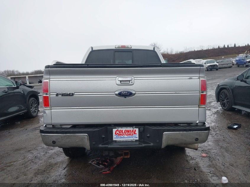 2014 Ford F-150 Lariat VIN: 1FTFW1EF8EKF25444 Lot: 43981949