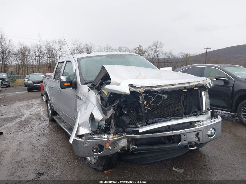 2014 Ford F-150 Lariat VIN: 1FTFW1EF8EKF25444 Lot: 43981949