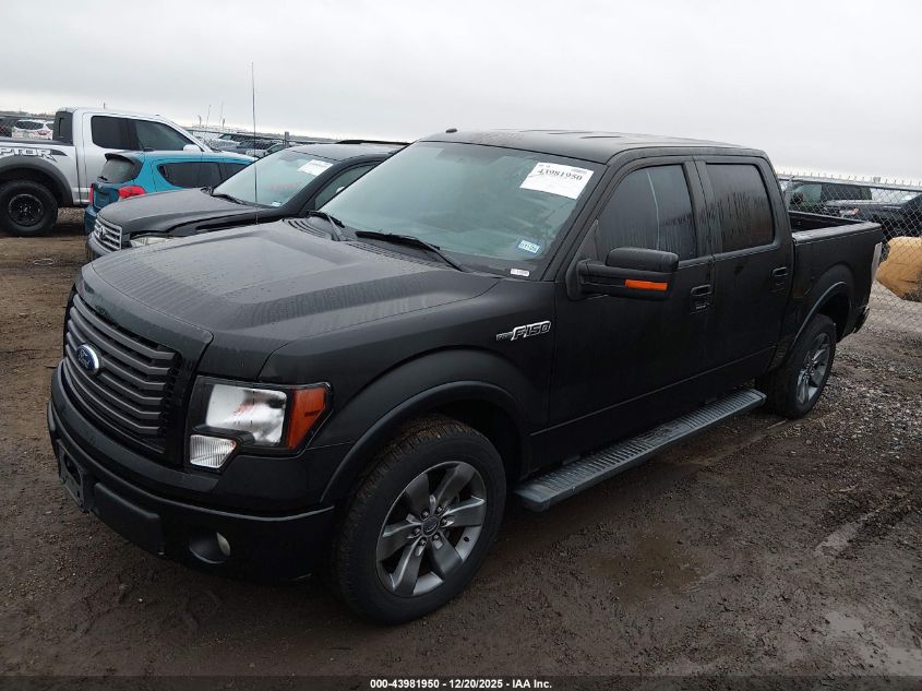 2012 Ford F-150 Fx2 VIN: 1FTFW1CF4CKD77678 Lot: 43981950