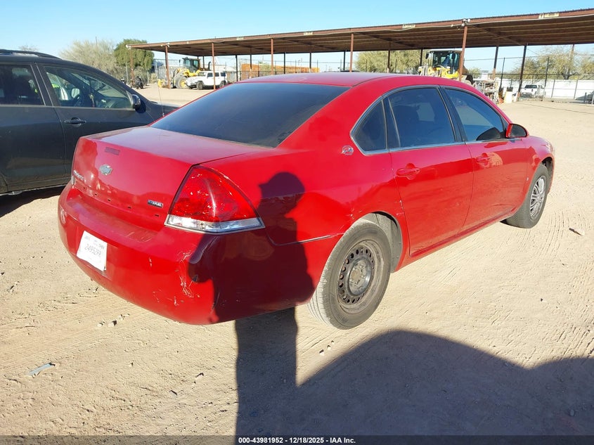 2G1WB58K981225064 2008 CHEVROLET IMPALA photo no. 4