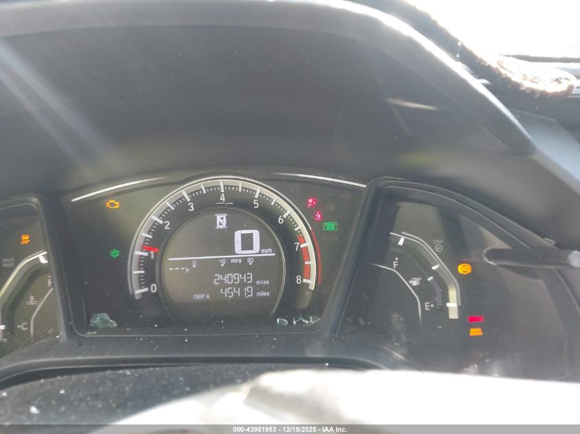 2016 Honda Civic Lx VIN: 19XFC2F57GE046118 Lot: 43981953