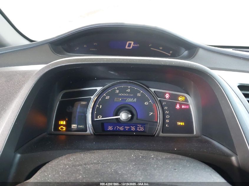 2009 Honda Civic Hybrid VIN: JHMFA362X9S000685 Lot: 43981965