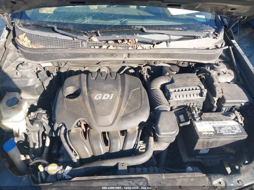 2012 Hyundai Sonata Gls VIN: 5NPEB4AC8CH417776 Lot: 43981969