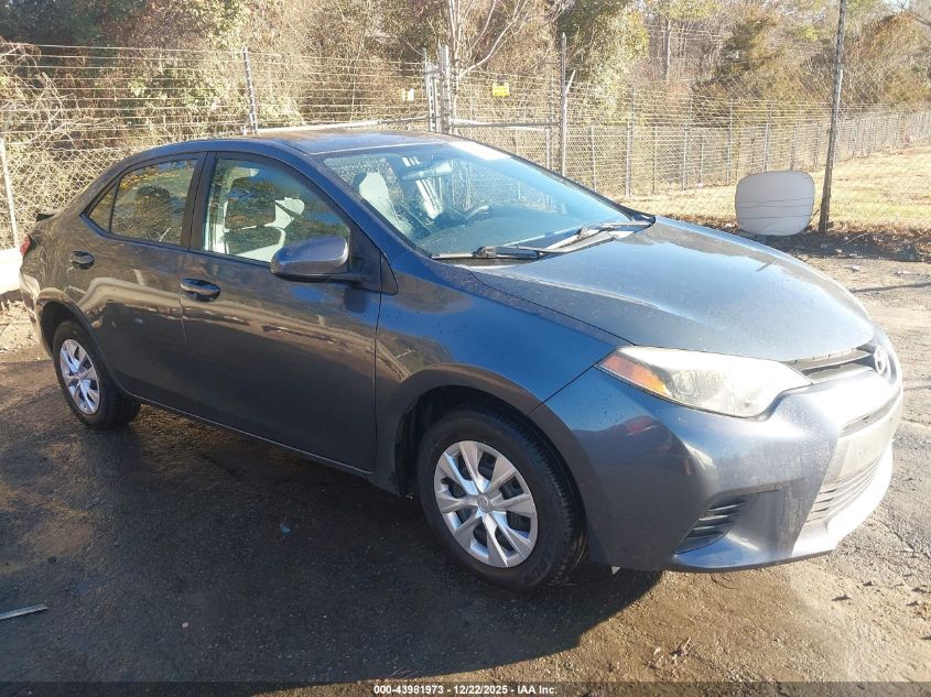 2014 Toyota Corolla L VIN: 5YFBURHE2EP108585 Lot: 43981973