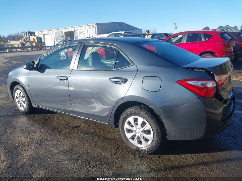 2014 Toyota Corolla L VIN: 5YFBURHE2EP108585 Lot: 43981973