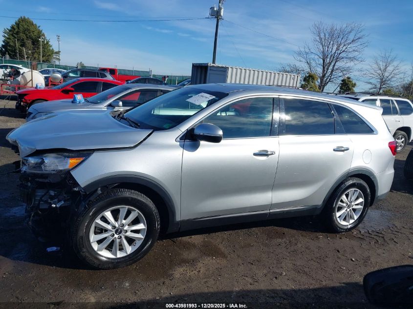 2019 Kia Sorento 2.4L L VIN: 5XYPG4A3XKG540589 Lot: 43981993
