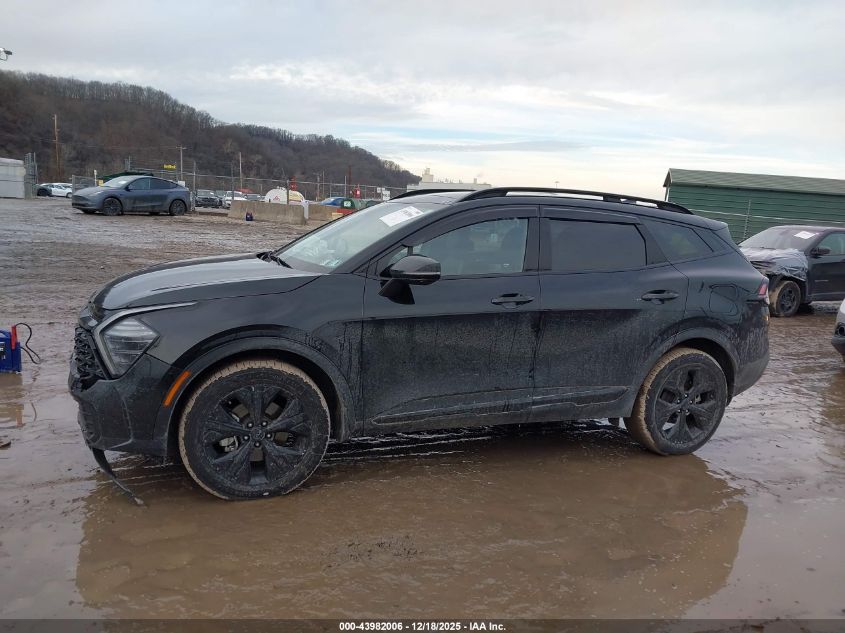 2025 Kia Sportage X-Line VIN: 5XYK6CDF3SG263345 Lot: 43982006