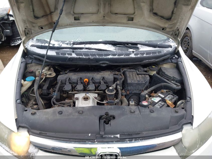 2008 Honda Civic Lx VIN: 1HGFA165X8L056412 Lot: 43982012